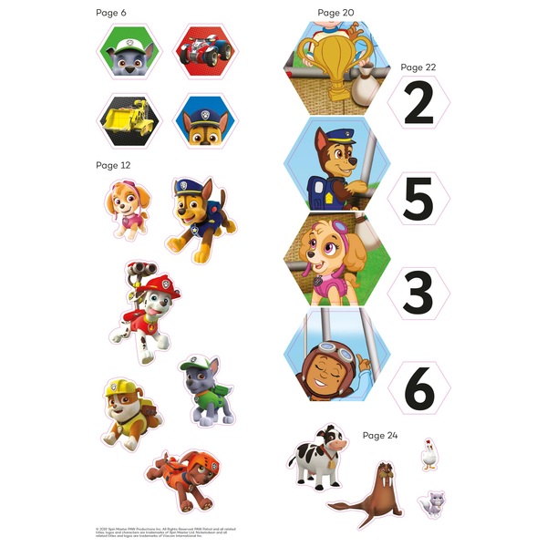 PAW Patrol Sticker Fun Book Paw Patrol for the fans