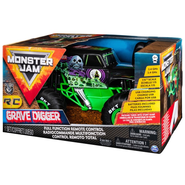 Monster Jam 115 Radio Control Grave Digger Smyths Toys UK