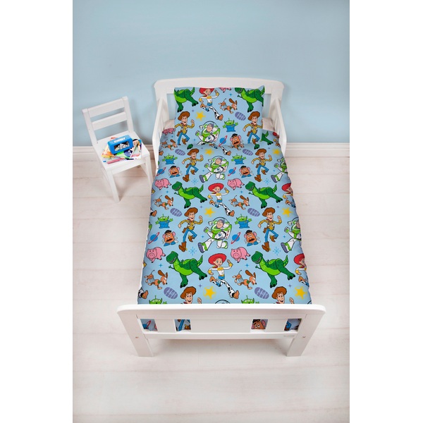 4 piece Junior Bedding Bundle Toy Story Smyths Toys UK