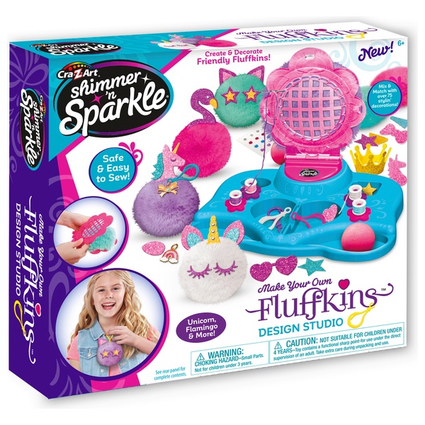 Shimmer 'n Sparkle Fluffkins Design Studio Smyths Toys UK