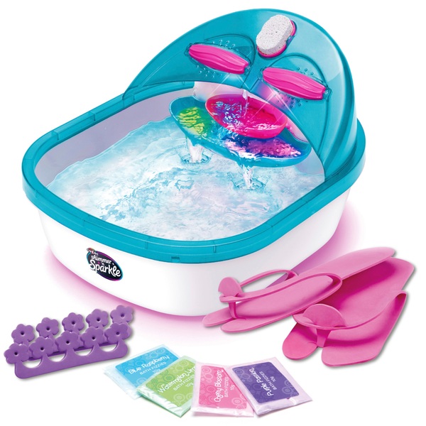 Shimmer 'n Sparkle Massaging Foot Spa 6-in-1 Set | Smyths Toys UK