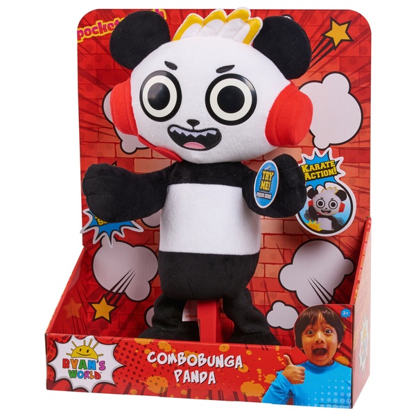 Ryan's World Combobunga Panda Feature Plush - Ryan's World