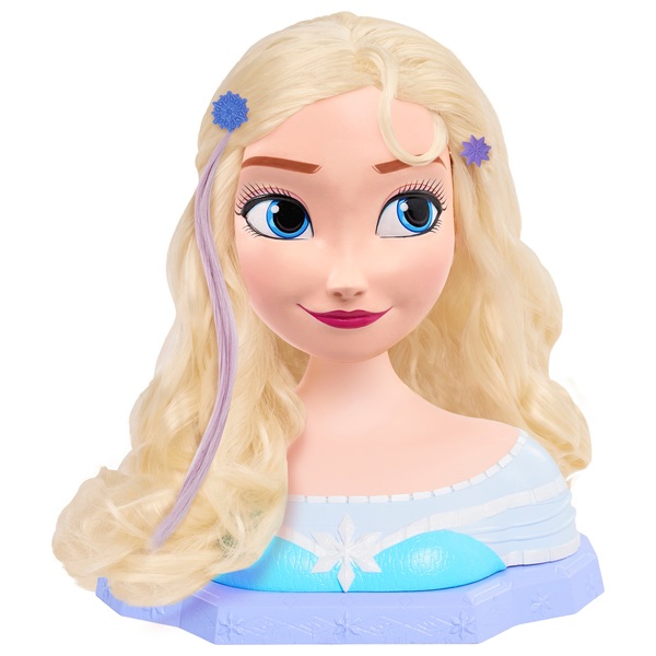 Disney Frozen Deluxe Elsa Styling Head Smyths Toys 