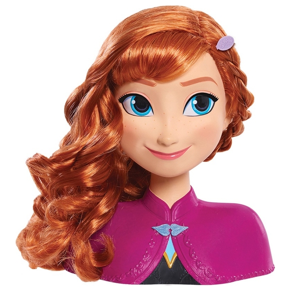 Disney Frozen Anna Styling Head - Smyths Toys UK