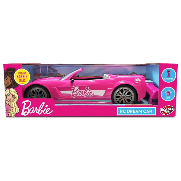 Barbie Full Function Convertible Dream Car with 2.4ghz Radio Remote Control. 
