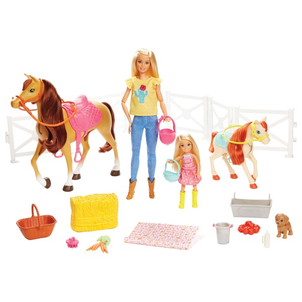 Barbie Hugs 'n' Horses - Smyths Toys 