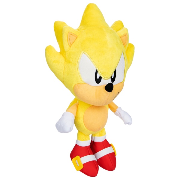 Sonic the Hedgehog 23cm Basic Plush Super Sonic | Smyths Toys UK