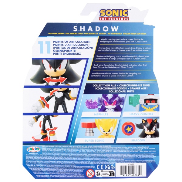 Shadow the hedgehog deals figure