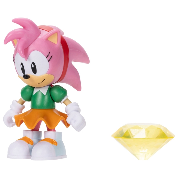 Sonic the Hedgehog 10cm Amy Figure with Hammer Accessory | Smyths Toys ...