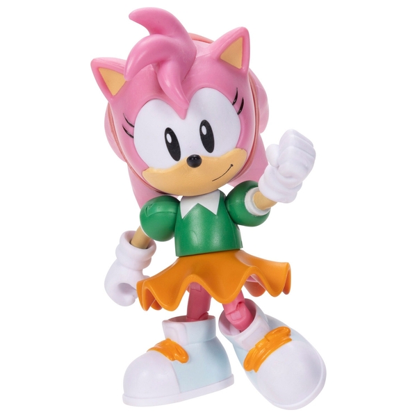 Sonic the Hedgehog 10cm Amy Figure with Hammer Accessory | Smyths Toys ...