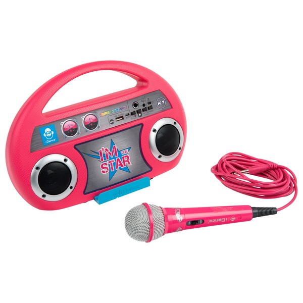 iDance I'm the Star K1 Bluetooth Karaoke Speaker Smyths Toys UK