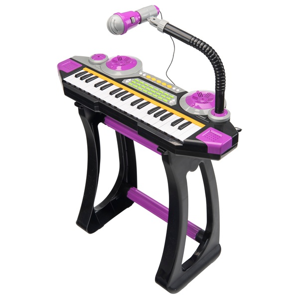 Sing Along Toy Keyboard with Stool Set Smyths Toys UK