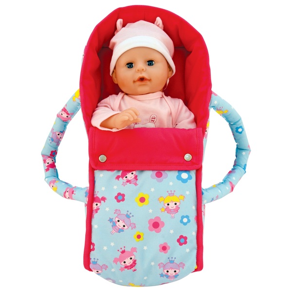 Dolls World Deluxe Dolls Carrier Cot 46cm - Smyths Toys