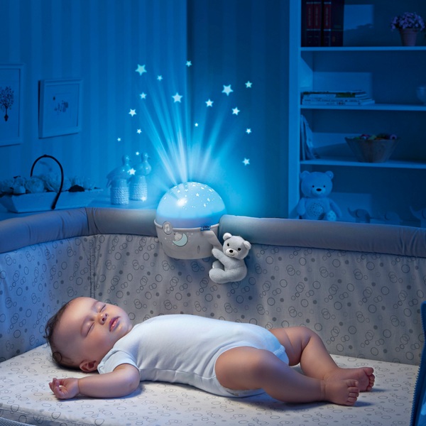 Remote-controlled Romantic Rotating Spin Music Starry Sky Night Light  Projector Children Kids Baby Sleeping Night Light - Walmart.com