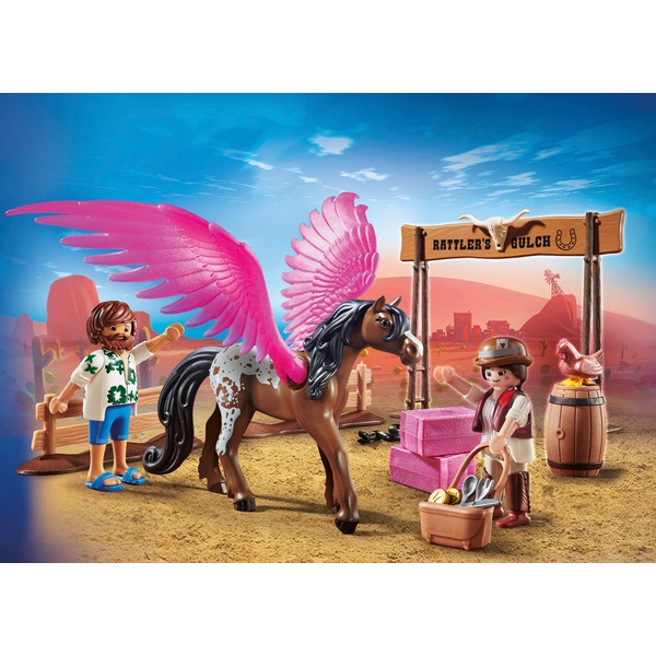 Playmobil 70074 Playmobil The Movie Marla Del Flying Horse Playmobil Uk - 