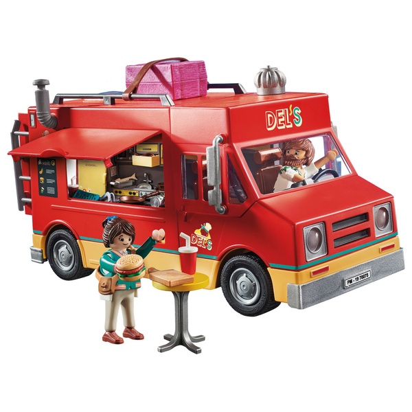 playmobil movie food truck