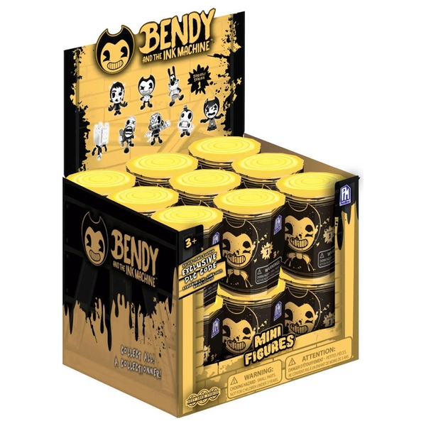Bendy And The Ink Machine Series 2 Mini Figures Smyths Toys Uk - boris from bendy and the ink machine in a bag roblox