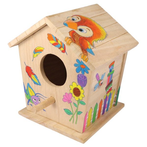 Paint Your Own Birdhouse Smyths Toys UK