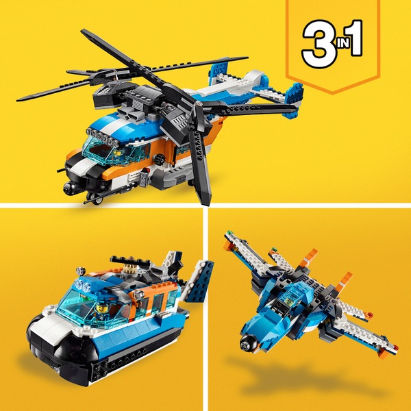 LEGO 31096 Creator Twin-Rotor Helicopter - LEGO Creator UK