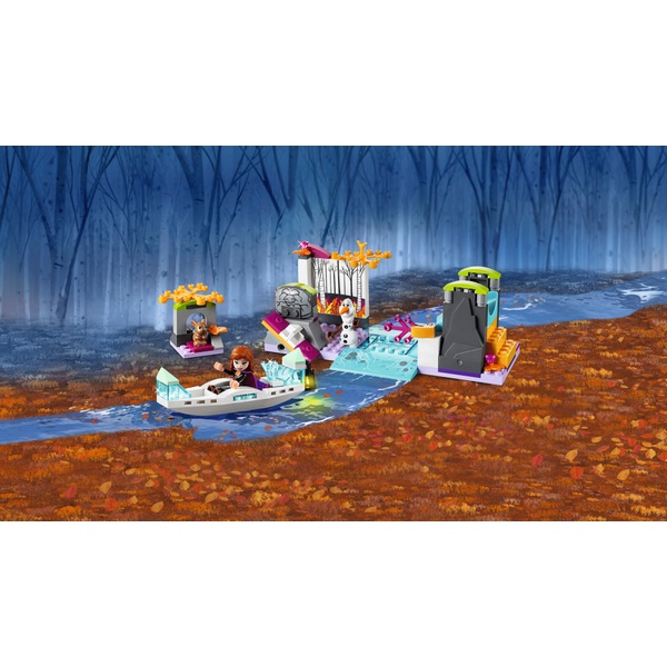 frozen lego anna's canoe