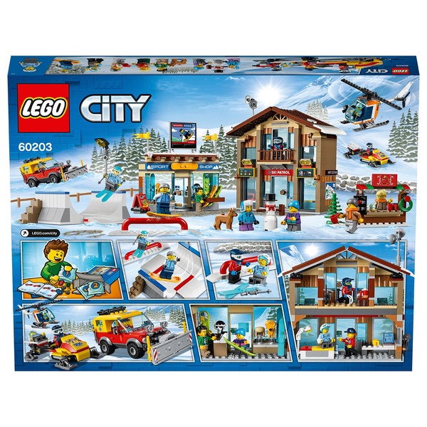 Lego 60203 City Ski Resort Smyths Toys Ireland - is ski resort snowboarding a popular game in roblox roblox