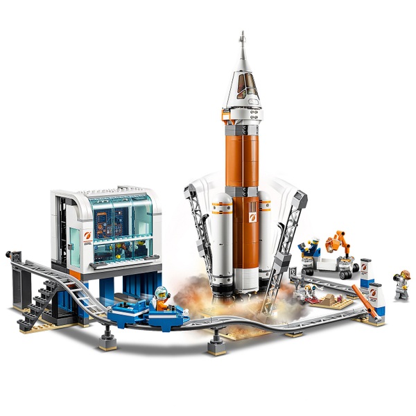 LEGO 60228 City Deep Space Rocket and Launch Control Set - Smyths Toys UK