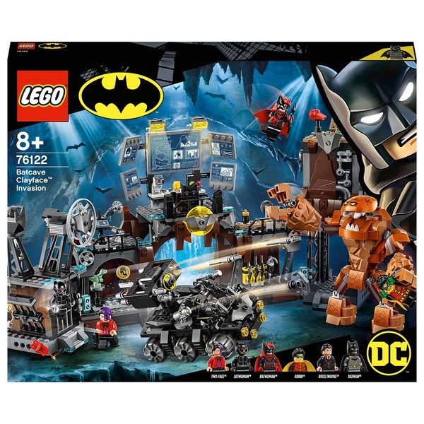 Lego 76122 Dc Batman Batcave Clayface Invasion Building Toys - the batcave roblox