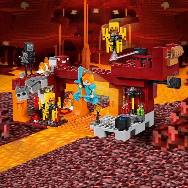 LEGO 21154 Minecraft The Blaze Bridge - LEGO Minecraft UK
