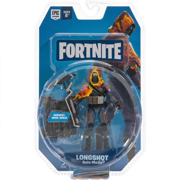 Fortnite Longshot - Solo Mode 10cm Core Figure Pack - Smyths Toys