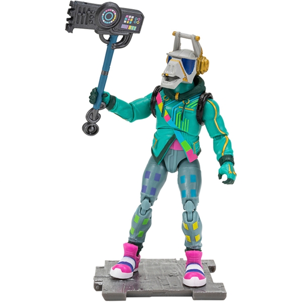Fortnite Dj Yonder Solo Mode 10cm Core Figure Pack Smyths Toys - dj music stand roblox