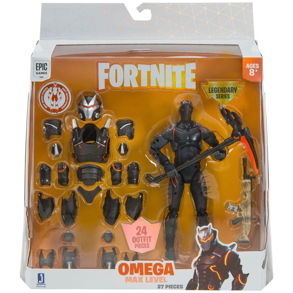 Fortnite Omega Figure Fortnite Omega Orange Legendary Max Level 15cm Collectible Action Figure Smyths Toys Uk