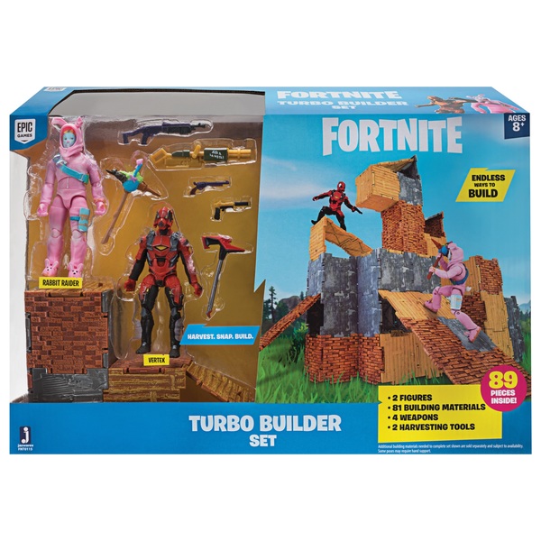 Fortnite Turbo Builder Set Uk Fortnite Turbo Builder Set 2 Pack Smyths Toys Uk