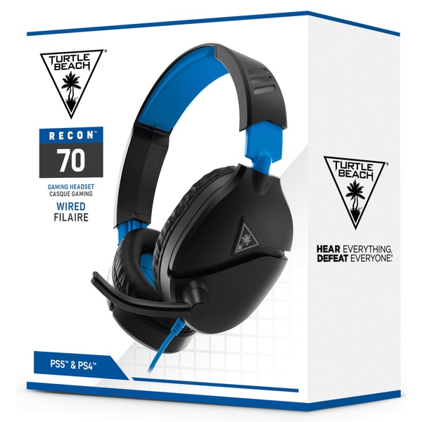 Turtle Beach Recon 70p Gaming Headset for PS5, PS4, Xbox, Switch PC