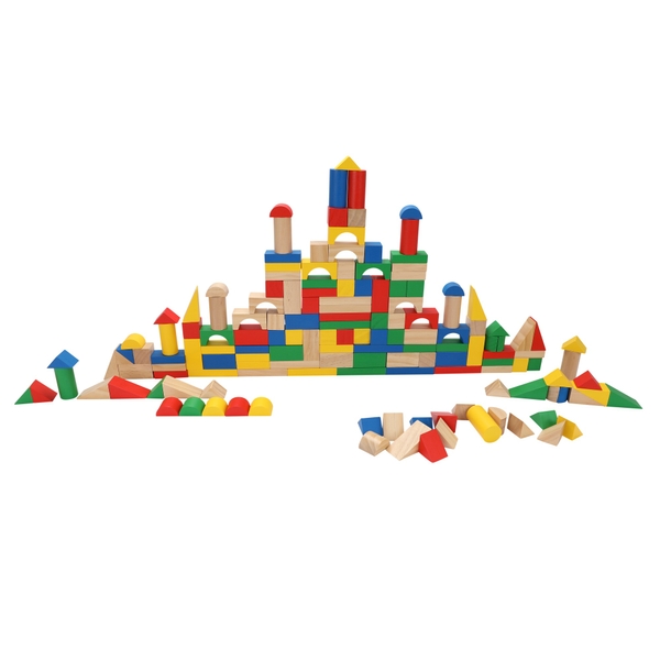 Squirrel Play 150 Piece Wooden Building Blocks Smyths Toys UK