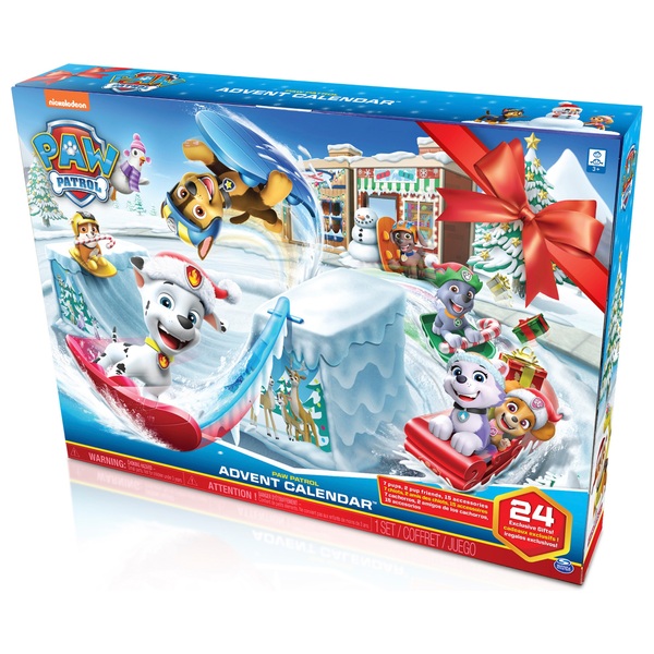 PAW Patrol 2019 Advent Calendar with 24 Collectible Pieces Paw Patrol