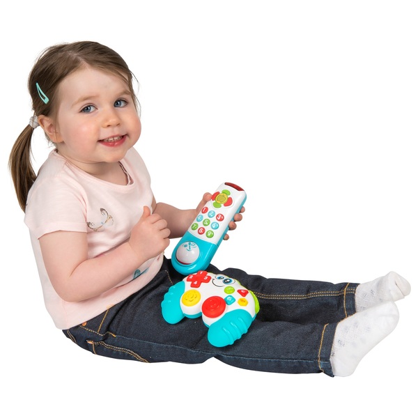 Big Steps Play My First Remote Control and Game Controller Smyths Toys UK