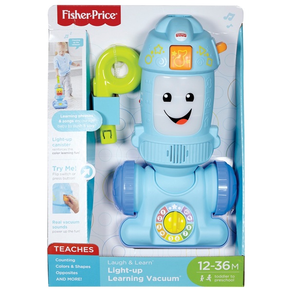 Fisher-Price Laugh and Learn Light Up Learning Vacuum