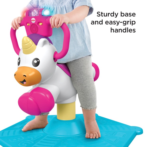 fisher price spin and bounce unicorn