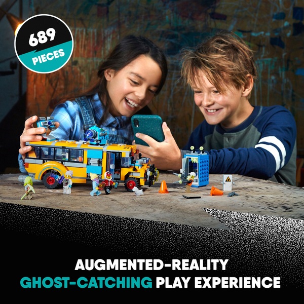 LEGO 70423 Hidden Side Paranormal Intercept Bus AR Game Set - Smyths ...