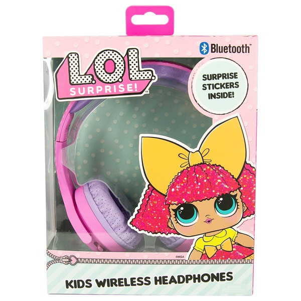 lol glitter headphones