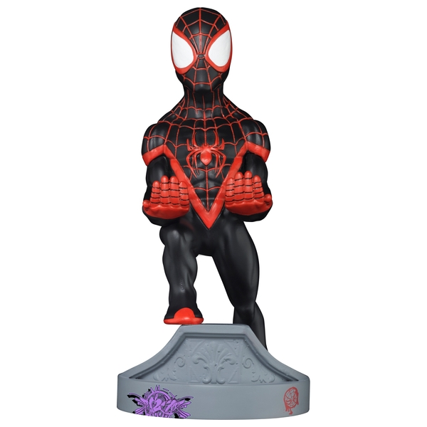 Miles Morales Spider-Man Cable Guy - Phone and Controller Holder | Smyths  Toys UK