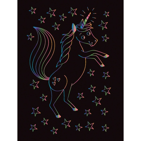 Scratch Art Fun Unicorns Book Smyths Toys UK