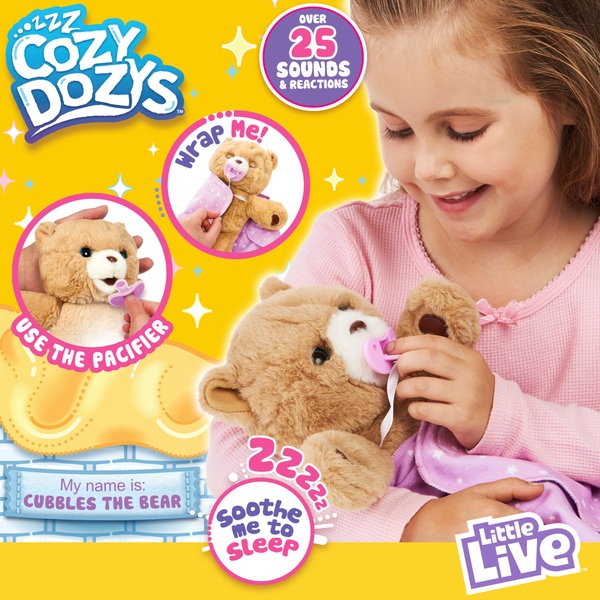 Little Live Cozy Dozy Cubbles | Smyths Toys UK