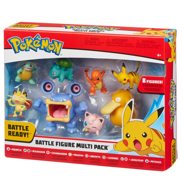 Pokémon Battle 8 Figure Multi-pack Wave 3 - Smyths Toys