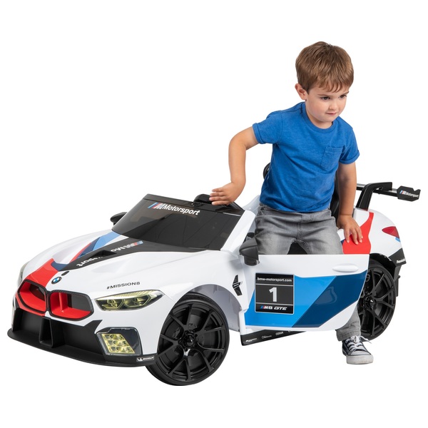 BMW M8 GTE 12V Electric Ride On with Remote Control Smyths Toys UK