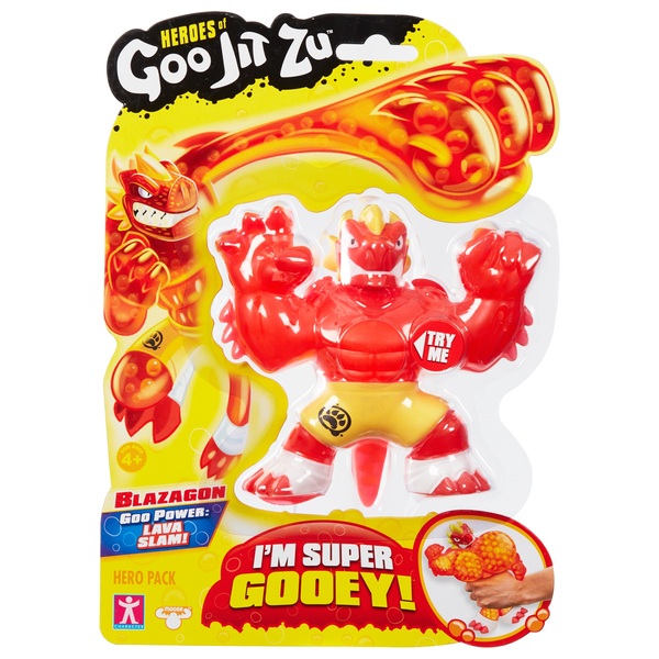 Heroes of Goo Jit Zu: Blazagon the Dragon - Goo Jit Zu | Smyths Toys UK