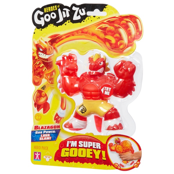 Heroes of Goo Jit Zu: Blazagon the Dragon - Goo Jit Zu | Smyths Toys UK