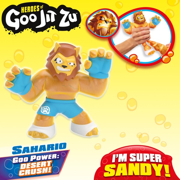 Heroes of Goo Jit Zu: Sahario the Lion | Smyths Toys UK