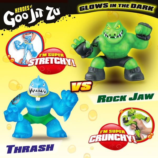 Heroes of Goo Jit Zu: Thrash and Rock Jaw Versus Pack - Goo Jit Zu ...