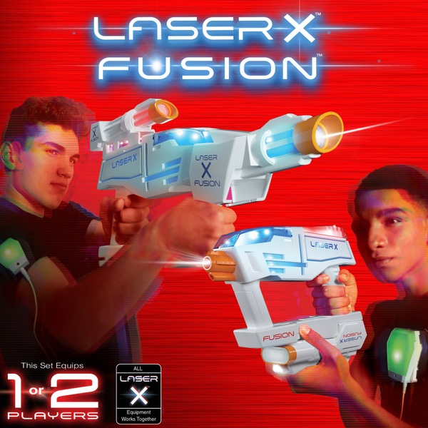 Laser X Fusion Blasters 2 Pack Smyths Toys UK